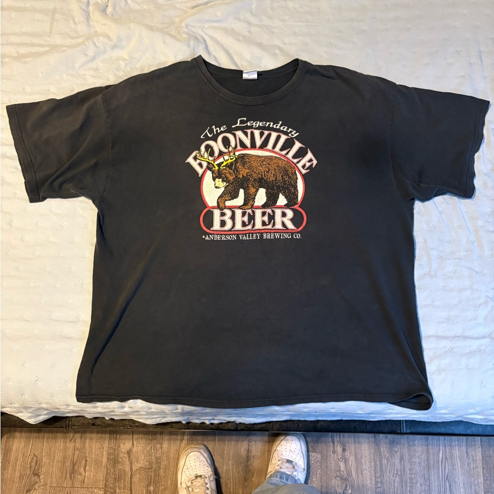 Black Boonville Beer Graphic T-Shirt
